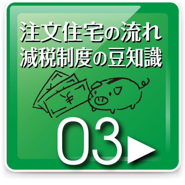 注文住宅の流れ+減税制度の豆知識